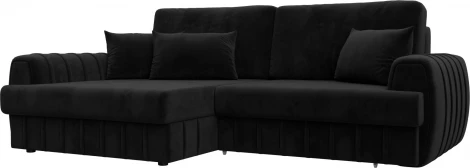 Диван угловой Лига-057 НПБ угол левый Лига Диванов (Велюр) арт.129273L