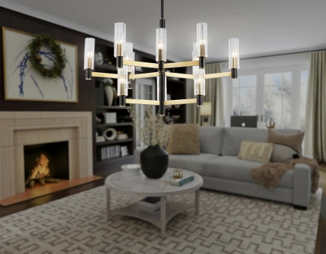 Потолочная люстра на штанге Ambrella HIGH LIGHT LH55515 (220V)