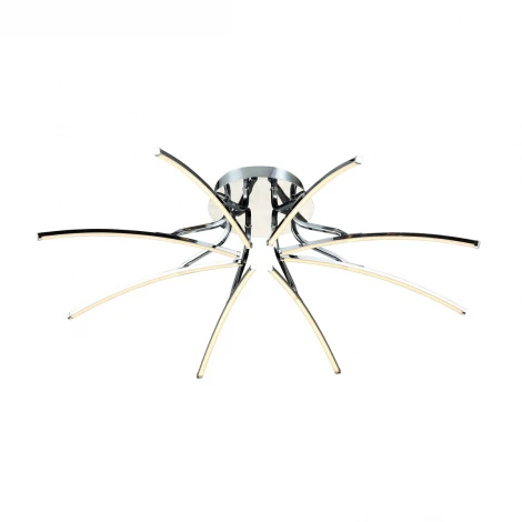 Потолочная люстра IDLamp Fidji 412/8PF-LEDChrome