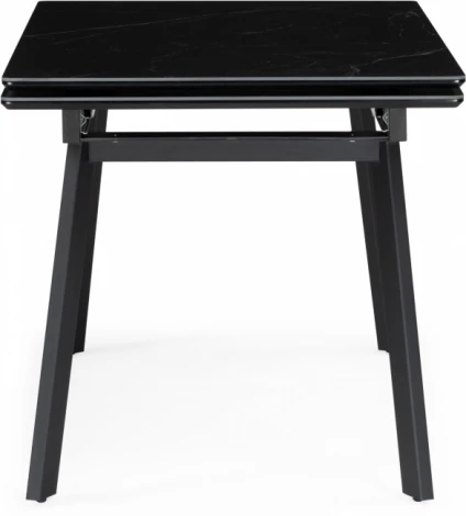 Керамический стол Notta Норман 140(200)х80 черный мрамор shakespeare black / черный арт.612902