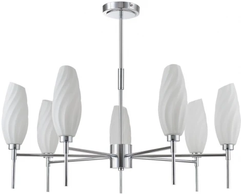 Потолочная люстра на штанге Lumion Shivon 6519/7C хром G9 7*40W 220V