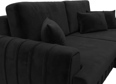 Диван угловой Лига-057 НПБ угол правый Лига Диванов (Велюр) арт.129273