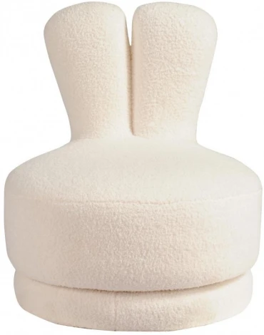 Пуф Банни ST05, 55х55х61 см, белый IST-CASA