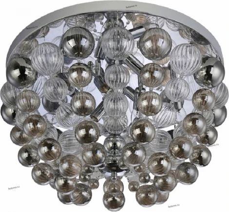 Crystal Lux Mallorca PL8 CHROME/SMOKE