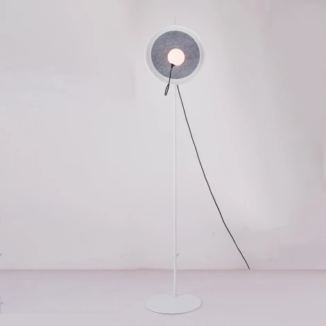 Торшер Margott Fl D35 White By ImperiumLoft Margott-Fl01 (220V, выключатель, шар)