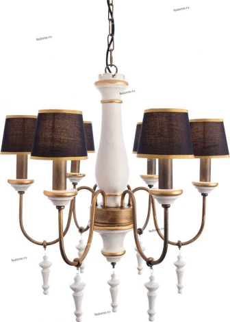 Подвесная люстра Arte Lamp Fortezza A1843LM-6BG
