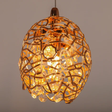 Подвесной светильник Abrasax X9120A/1GO (220V, на проводе, шар)