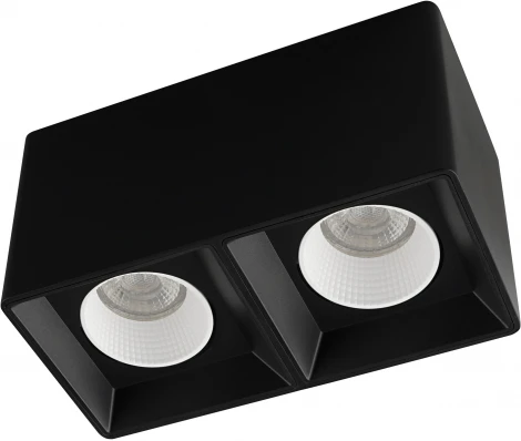 Накладной точечный светильник Denkirs DK3030 DK3085-BK+WH