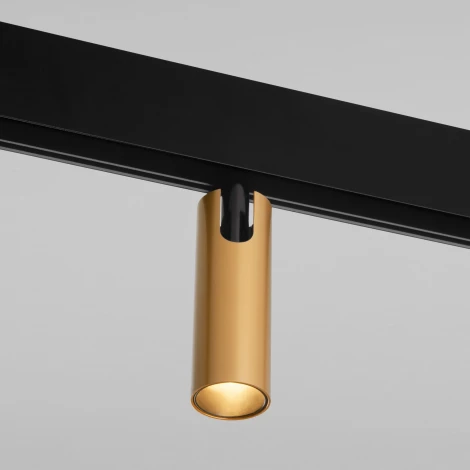 Трековый светильник магнитный 7W 4200K Cubo (латунь) Elektrostandard Slim Magnetic 85035/01 (LED, 48V)