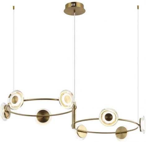 Подвесной светильник Omnilux Indovero OML-51203-08 (LED, 220V, на тросе, кольцо)