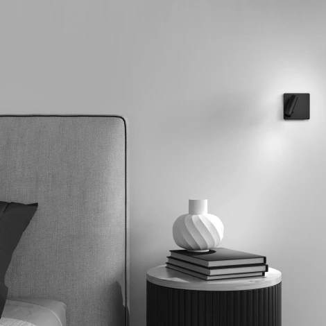 Настенный светильник (бра для чтения) Mirax 3000К 3Вт IP 20 LED Maytoni Technical C040WL-L3B3K (220V, выключатель)