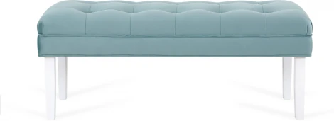 Банкетка Adel ОГОГО (арт.825575), (Ткань/Белый,Голубой)