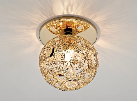 Встраиваемый точечный светильник Ambrella Дизайн D1002 G (220V)