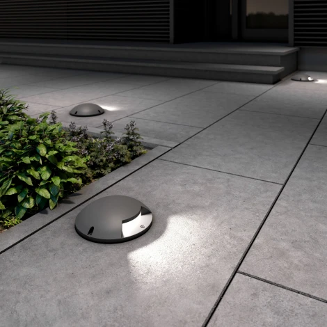 Светильник для парковки светодиодный Elektrostandard Park 35167/S LED серый (220V, круглые, IP67)