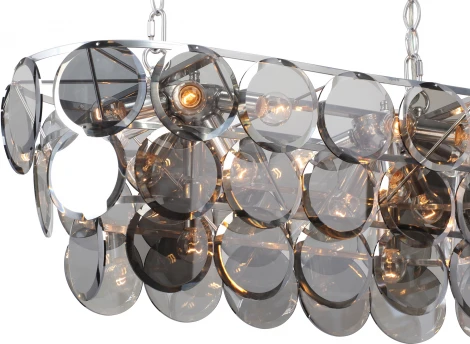 Подвесная люстра V5850-9/18 Vitaluce (220V, на цепи)