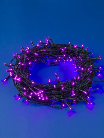 Гирлянда Uniel ULD-S2000-200/DGA PINK IP20