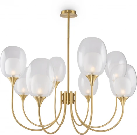 Потолочная люстра на штанге Maytoni Aura MOD016PL-08BS (220V)