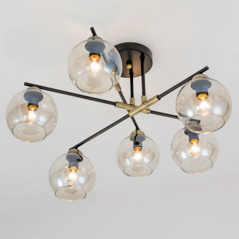 Люстра потолочная на штанге Анри CL124165 (220V, шар)