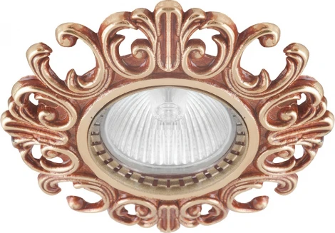 Встраиваемый точечный светильник Donolux N1554 N1554-French Gold (220V, круглые)