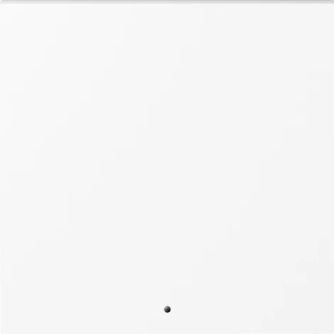 Клавиша 1-я с подсветкой, глянцевый белый Donel A07 DE29003