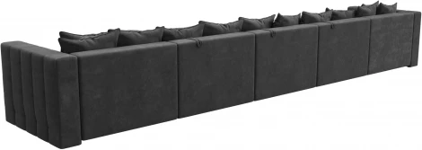 Диван П-образный Лига-052 НПБ МегаЛонг Лига Диванов (Велюр) арт.128875