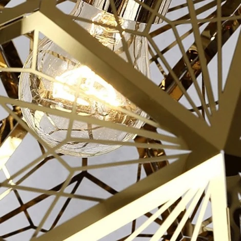 Подвесной светильник Etch Web Gold Imperiumloft 40,019 (73597-22) (220V, на проводе, шар)