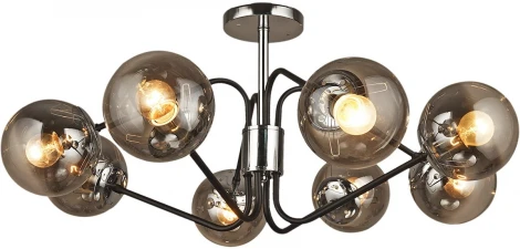 Потолочная люстра на штанге Reluce 01608-0.3-08 (220V, шар)