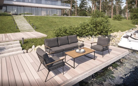 Лаунж зона Gardenini Premium Calma long LPCLM.010800.S3