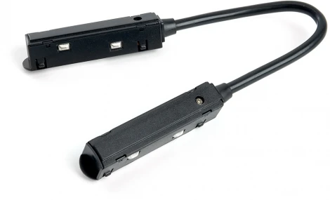 Гибкий коннектор для низковольтного шинопровода, черный Feron LD3002 41971