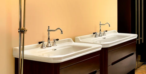 Раковина Kerasan Waldorf 4142 с 3 отверстиями