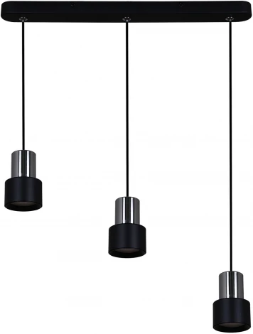 Подвесной светильник Reluce 16006-0.9-003IL GU10 BK (220V, на проводе)