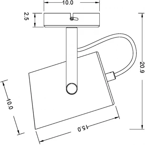 Бра Freya Elori FR4004WL-01WB (220V)