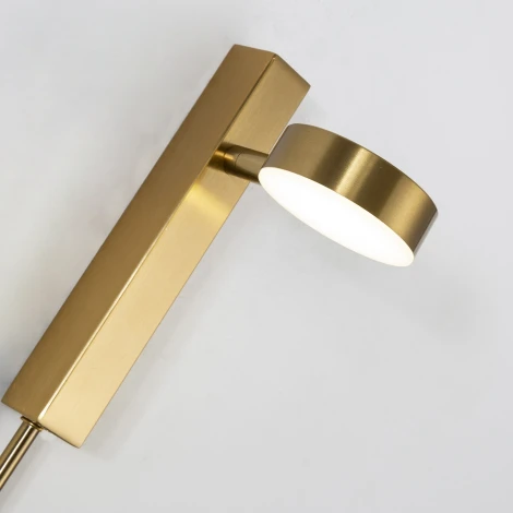 Настенный светильник Favourite Spiner 4063-1W (регулировка яркости, LED, 220V, круглые)