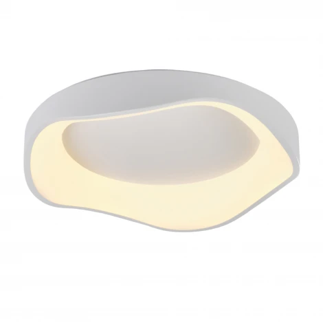 Потолочный светодиодный светильник круглый MyFar Diona MR9170-CL (регулировка яркости, 220V, пульт управления, круглые)