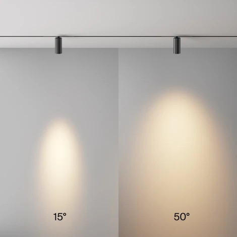 Трековый светильник низковольтный светодиодный 48V 5W 2700-6000К Maytoni Technical Focus Led TR243-4-5WTW-DD2-B