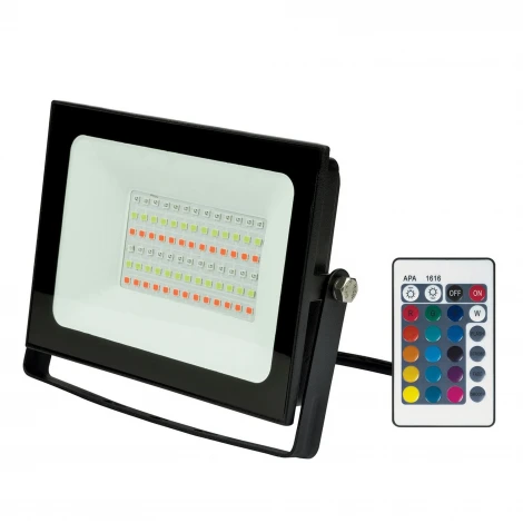 Прожектор уличный Uniel ULF-F60-30W/RGB IP65 200-240В BLACK (LED, 220V)