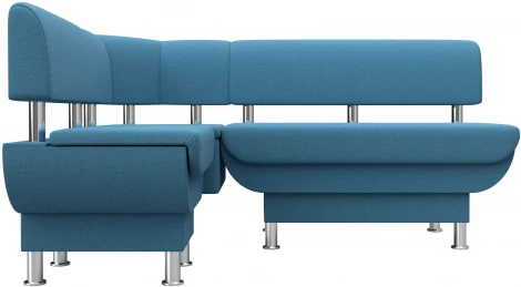 Диван кухонный угловой Альфа левый угол Лига Диванов (Рогожка) арт.123967L