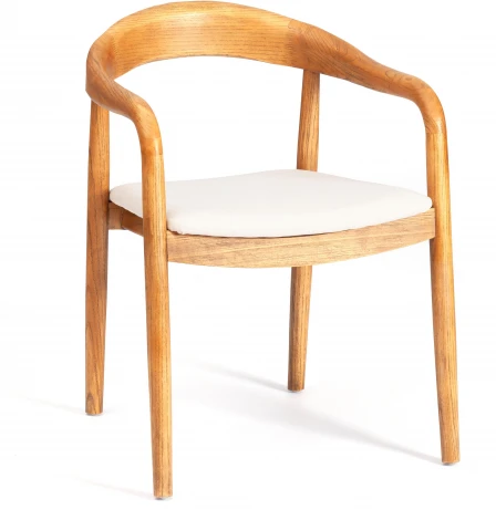 Стул BALDUR Tetchair (Дерево вяз,Лен/Бежевый) арт.24407