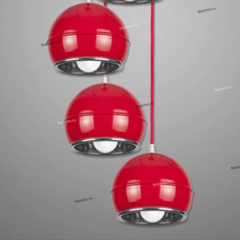 Подвесной светильник Kemar Napo NP/5/W/R