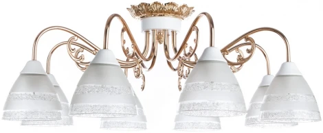 Потолочная люстра Arte Lamp Francesca A7072PL-8WG