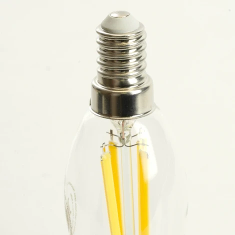 Лампа светодиодная филамент C35 свеча 8W 175-265V E14 2700К Feron LB-1208 51247