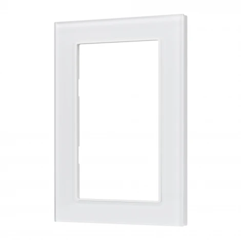 Рамка стеклянная FRM-GLARE-GS-D-WH (Arlight) 043789