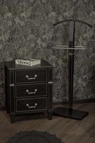 Вешалка костюмная Васко В 70 венге/серебро от фабрики Mebelik