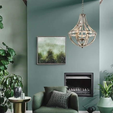 Подвесная люстра Lumien Hall Novara LH3047/4P-NK