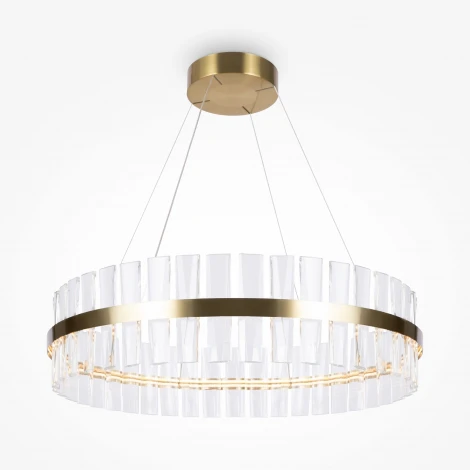 Подвесной светильник Maytoni Mirage MOD173PL-L60BS3K (LED, 220V, хрусталь, на тросе, круглые)