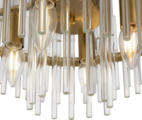 Потолочная люстра на штанге Agora FR5216PL-06BS (220V)