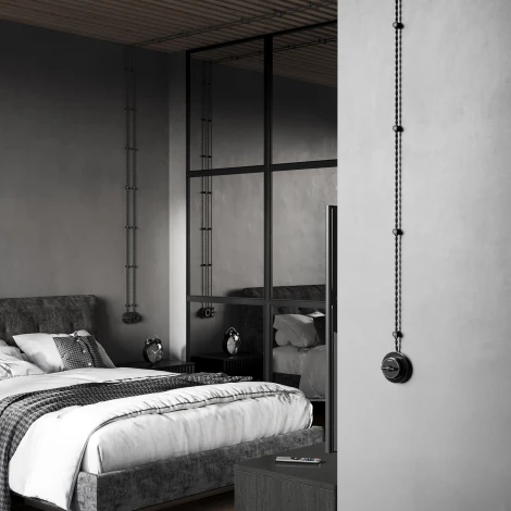 Комплект изоляторов 100 шт. (черный матовый) Werkel W6433408 (a064921)