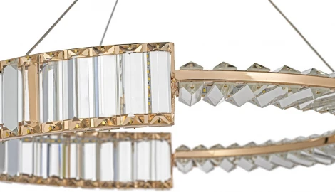 Подвесная люстра светодиодная Arti Lampadari Carini Carini L 1.5.60.101 G (220V, на тросе)