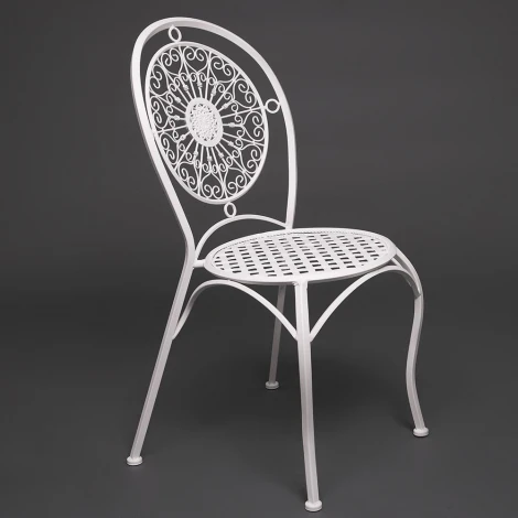 Стул Secret De Maison Gloria butter white (стальной сплав)