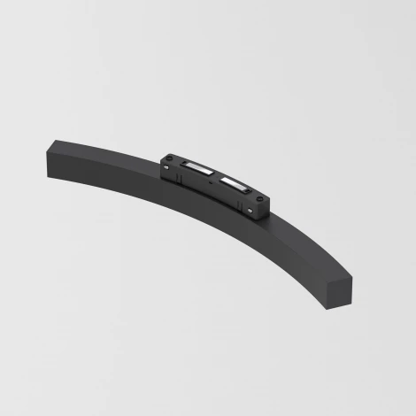 Трековый светильник магнитный для радиусного шинопровода Elektrostandard Slim Magnetic 85180/01 16W 4200K Planar чёрный Ø 800мм (LED, 48V)